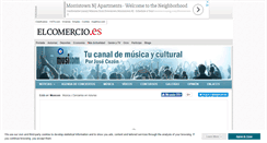Desktop Screenshot of musica.elcomercio.es