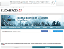 Tablet Screenshot of musica.elcomercio.es