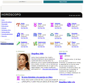 Tablet Screenshot of horoscopo.elcomercio.es