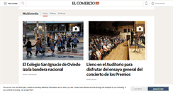 Desktop Screenshot of objetivoasturias.elcomercio.es